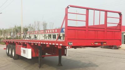 Jianyu brand automobile YFZ9400TPBSH Flat transport semi-trailer