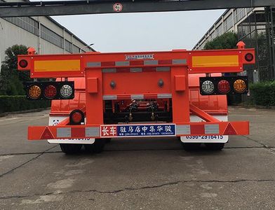 Huajun  ZCZ9358TJZ Container transport semi-trailer