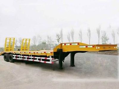 Huida brand automobiles YHD9260TDP Low flatbed semi-trailer