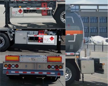 CIMC ZJV9402GRYJM Flammable liquid tank transport semi-trailer