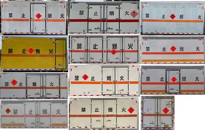 Xiangxinding brand automobiles XDV5045XRYJ6 Flammable liquid box transport vehicle