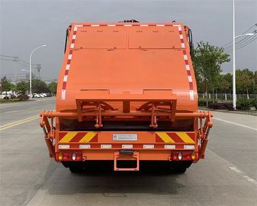 Huanke Deheng brand automobiles LDH5180ZYSDF Compressed garbage truck