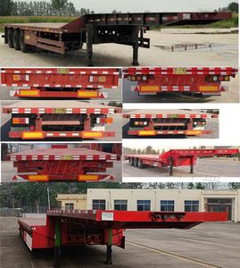 Liangwei  SLH9402TDP Low flatbed semi-trailer