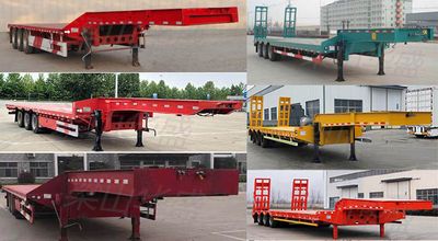 Liangwei  SLH9402TDP Low flatbed semi-trailer