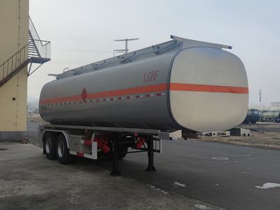 Luping Machinery LPC9351GRYS Flammable liquid tank transport semi-trailer