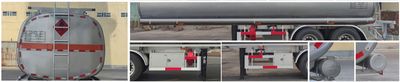 Luping Machinery LPC9351GRYS Flammable liquid tank transport semi-trailer