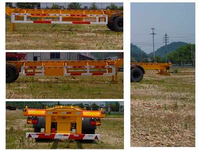 Zhongshang Automobile ZL9405TJZ Container transport semi-trailer