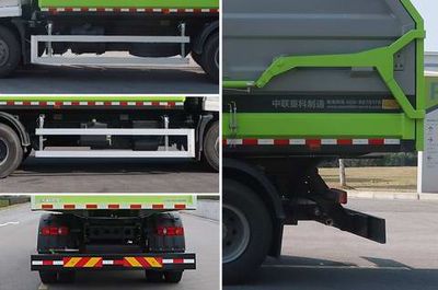 Zhonglian Automobile ZLJ5180ZDJDFE5 Compressed docking garbage truck