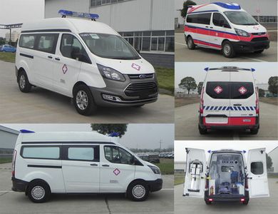 Jiangling Quanshun brand automobiles JX5036XJHZK ambulance