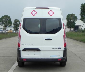 Jiangling Quanshun brand automobiles JX5036XJHZK ambulance