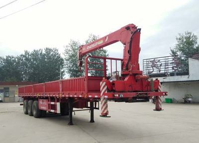 Xinkaida brand automobilesDLZ9404JSQTruck mounted lifting and transportation of semi-trailers