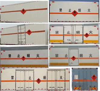 Dongju  LDW5260XRYGLV Flammable liquid box transport vehicle