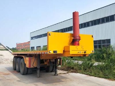 Fujian Hercules FJC9400ZZXP Flat dump semi-trailer