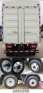 Jianghuai brand automobiles HFC5043CCYP71K8C2V Grate type transport vehicle