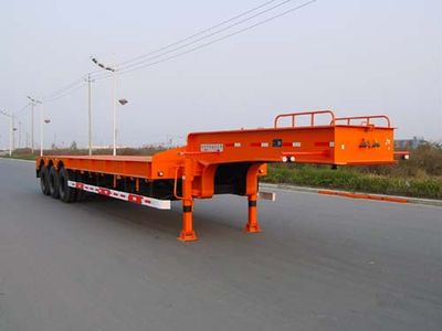 Tonghua  THT9404TD Low flatbed semi-trailer