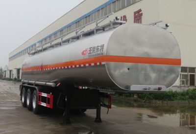 Special transport  DTA9408GRYQ Flammable liquid tank transport semi-trailer