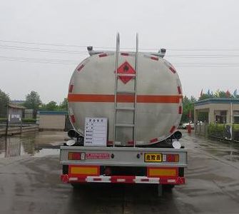 Special transport  DTA9408GRYQ Flammable liquid tank transport semi-trailer