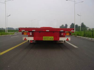 Silver Shield Car JYC9290TD Low flatbed semi-trailer