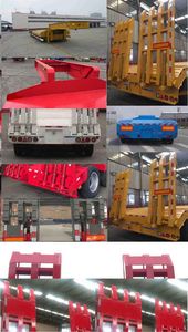 Tonghua  THT9401TDPA Low flatbed semi-trailer