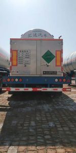 Huida brand automobiles YHD9408GDY01 Low temperature liquid transport semi-trailer