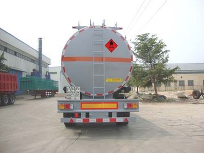 Liangshan Dongyue  CSQ9402GRY Flammable liquid tank transport semi-trailer