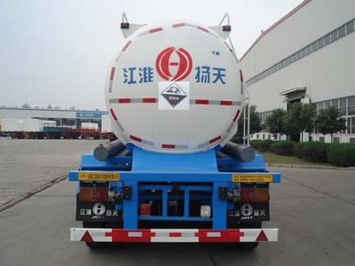 Jianghuai Yangtian  CXQ9391GHY Chemical liquid transportation semi-trailer