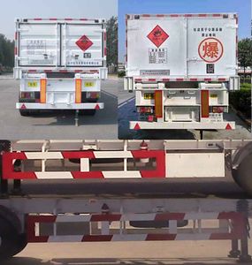 Baohuan  HDS9362GGY Hydraulic sub station high-pressure gas long pipe semi-trailer