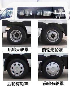 Jianghuai brand automobiles HFC6561KM1DV multi-purpose vehicle 