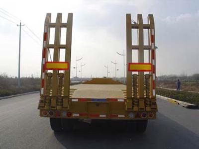 Tonghua  THT9292TD Low flatbed semi-trailer