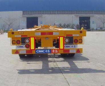 CIMC ZJV9403TJZQD Container transport semi-trailer