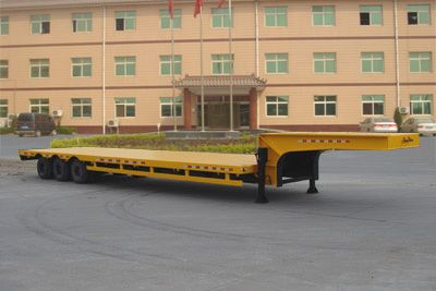 Chuanteng  HBS9280TDP Low flatbed semi-trailer