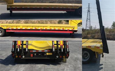 Hongsheng  HSY9380TDP Low flatbed semi-trailer