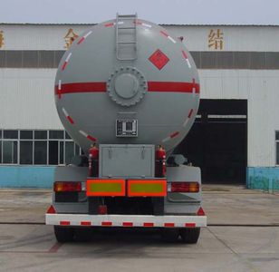 Wuyue  TAZ9403GYQA Semi trailer for liquefied gas transportation