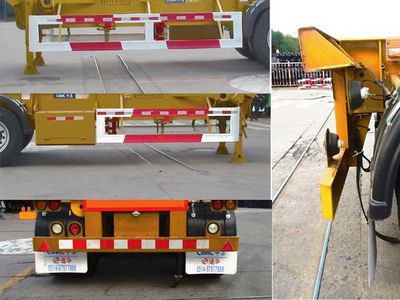 Tonghua  THT9403TWYB Transport semi-trailer of dangerous goods tank frame