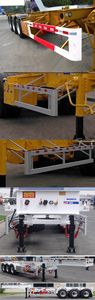 Tonghua  THT9403TWYB Transport semi-trailer of dangerous goods tank frame