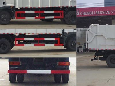 Cheng Liwei  CLW5161ZDJT5 Compressed docking garbage truck