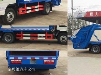 Cheng Liwei  CLW5070ZYSH5 Compressed garbage truck