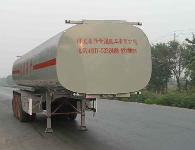 Changhua  HCH9409GHY Chemical liquid transportation semi-trailer