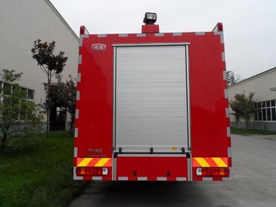 Chuanxiao brand automobiles SXF5380GXFSG210HW Water tank fire truck