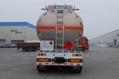 Shengtong brand automobile CSH9405GYY Aluminum alloy oil transport semi-trailer