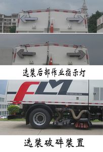 Fulongma  FLM5182TSLDF6GS Road sweeper