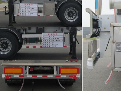 Yongqiang  YQ9401GRYF2 Flammable liquid tank transport semi-trailer