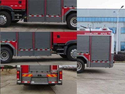 Zhonglian Automobile ZLF5161GXFAP45 Compressed air foam fire truck