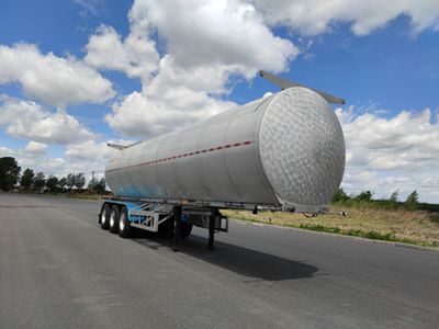 Qiao Hang  QHZ9401GSY Aluminum alloy edible oil transportation semi-trailer