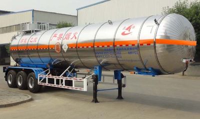 Changhua  HCH9408GYQ Semi trailer for liquefied gas transportation