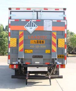 Huatong brand automobiles HCQ5041XZWJX6 Miscellaneous dangerous goods box transport vehicle