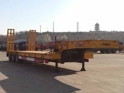 CIMC ZJV9405TDPQD Low flatbed semi-trailer