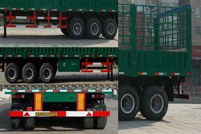 Zhang Tuo license plate car ZTC9390CXY Gantry transport semi-trailer