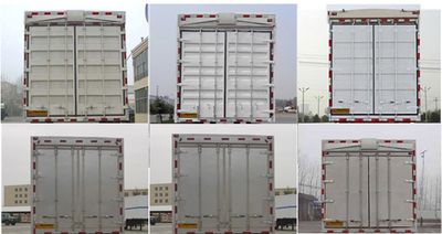 Zhuangyu  ZYC9350XYK Wing opening box semi-trailer