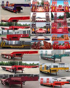 Yongyao Jiuzhou  SYY9400TDP Low flatbed semi-trailer